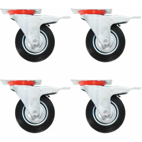 Furniture Limited - Ruedas giratorias 16 unidades 100 mm