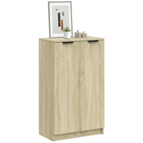 Furniture Limited - Scarpiera Rovere Sonoma 59x35x100 cm in Legno