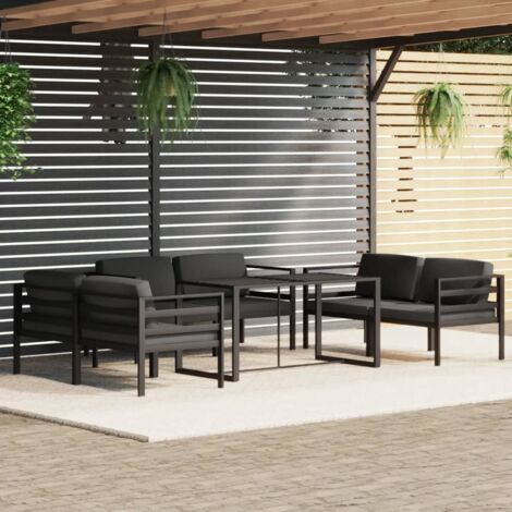Furniture Limited - Set Divani da Giardino 7 pz con Cuscini in