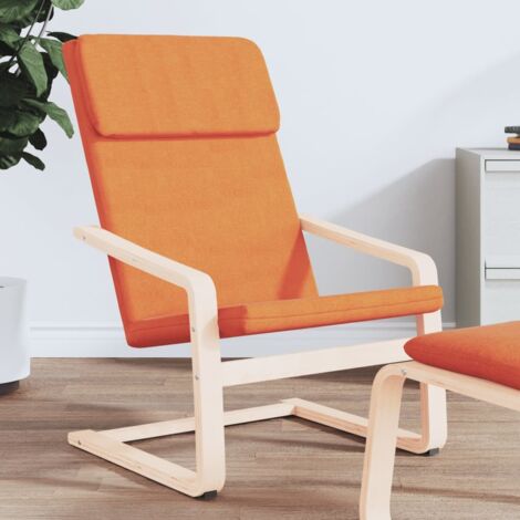 Furniture Limited - Sillón de relax de tela amarillo oscuro
