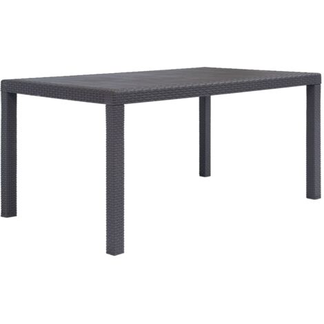 Furniture Limited - Tavolo da Giardino Marrone 150x90x72 cm
