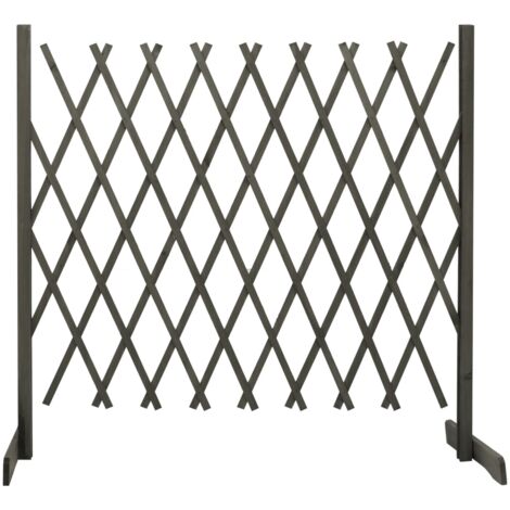 Furniture Limited - Traliccio da Giardino Grigio 180x100 cm in