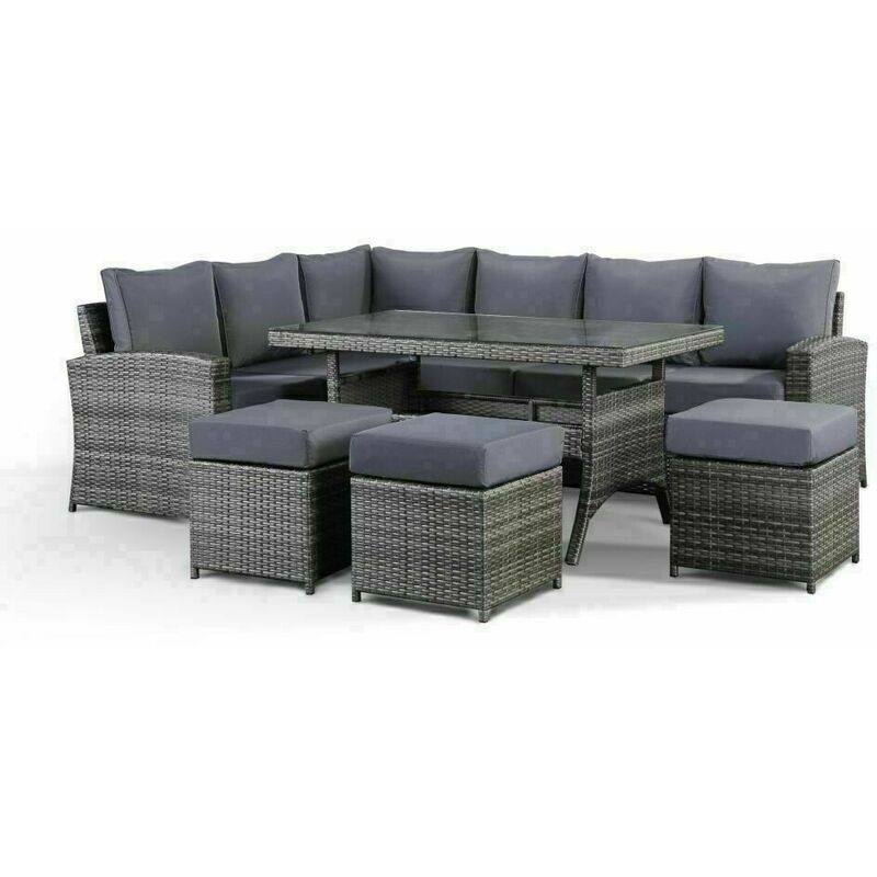 Furniture One 9 Seaters Rattan Furniture Set