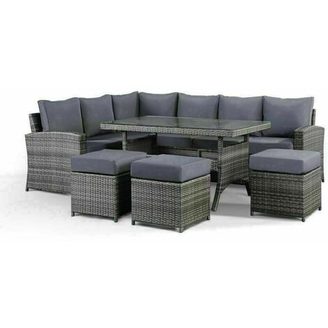 Furniture One 9 Seaters Rattan Furniture Set