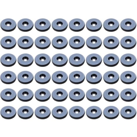 Furniture Pads, 48 Pcs Round Teflon Furniture Pads, Anti-Vibration Furniture Glides, (Round) 19mm