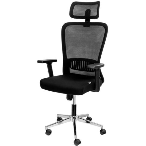 Furvero Norma BM/A1D/L1D/H1D sedia girevole da ufficio nera N