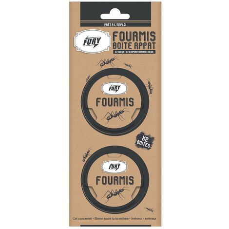 FURY BOITE APPAT FOURMIS - paquet de 2 boites