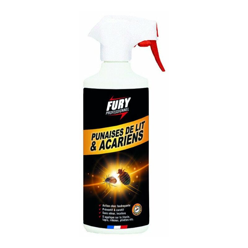 Fury Tue Punaise Lit Acarien 500ml - FURY