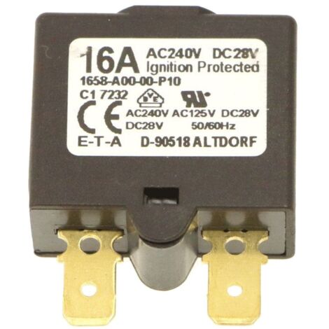 Fuse  16amps   type 1658 - Aspirapolvere - NILFISK - 337009