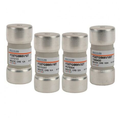 Fusibile 27X60 660V Dc 80A