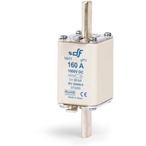 Fusibile a lama per fotovoltaico, NH1 gPV, 1000V 63A - Wimex 5523975