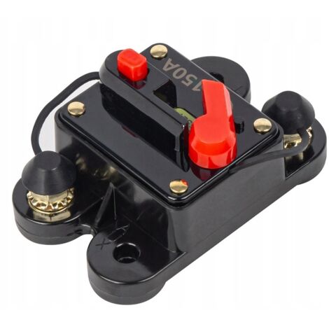 FUSIBILE AUTOMATICO PER CAMPER, YACHT, BARCA 150A 12V 24V 48V AUTO