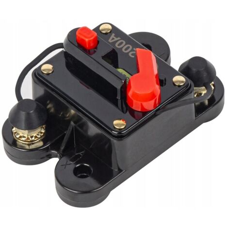 FUSIBILE AUTOMATICO PER CAMPER, YACHT, BARCA 200A 12V 24V 48V AUTO