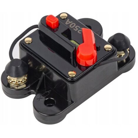 FUSIBILE AUTOMATICO PER CAMPER, YACHT, BARCA 250A 12V 24V 48V AUTO