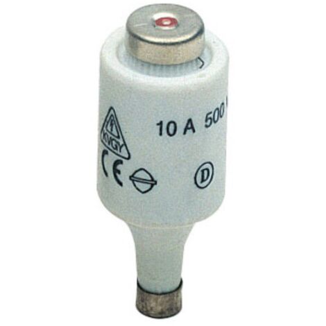 Fusibile D, DII G E27, intervento ritardato, 22x50mm, 500V 20A, impiego gG - Wimex 5301220