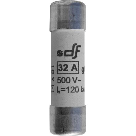 Fusibile gL/gG 14x51 senza percussore 32A