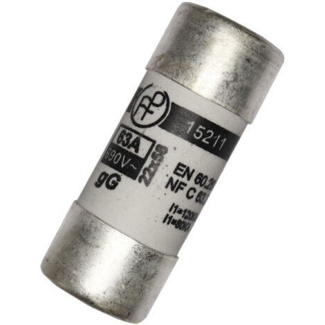 Fusibile MT2 da 63 a 22 x 58 mm