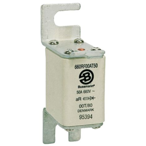 Fusibile NH 00 M26 RF aR/gR serie 170, super rapido, con percussore, 690V 25A, fissaggio a bullone - Wimex 5523025