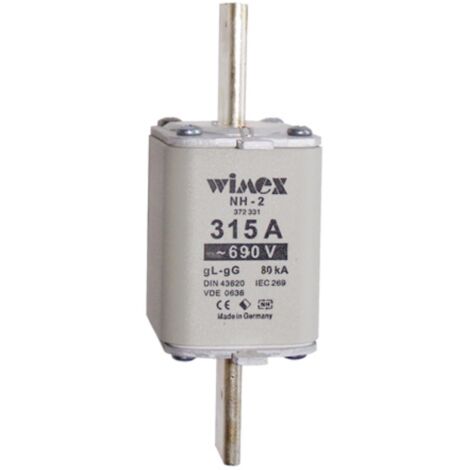 Fusibile NH 2, intervento ritardato, 690V 250A, impiego gG - Wimex 5512250