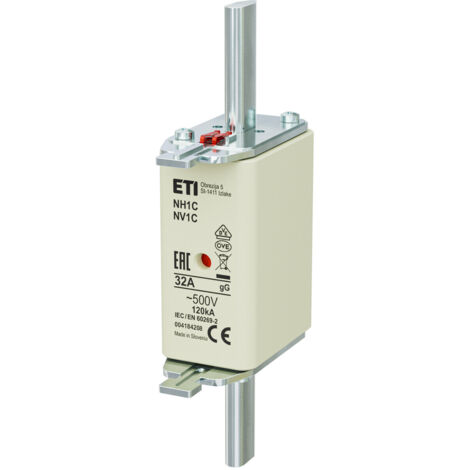 Fusibile - NH1C gG 32A/500V - lento
