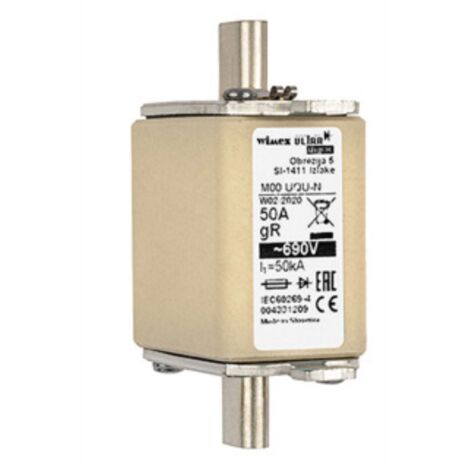 Fusibile NH2 SE7-AR 400A WIM5521700 a lama per quadri MT o industriali