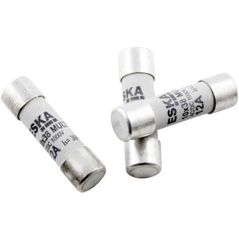 Fusibile per multimetri 10.3 mm x 38 mm 10 A 1000 V Rapido ESKA 002625404 Contenuto 1 pz.