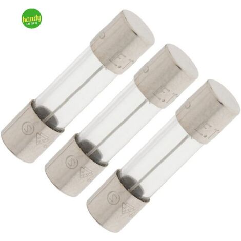 Fusibile vetro Electraline 6,2x32mm 2a 3pz