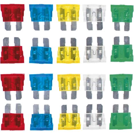 Fusibili per auto assortiti 20 pezzi