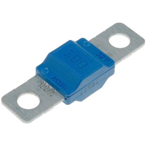 Fusible 100A 40mm Fixation vis M5 MIDIVAL x2