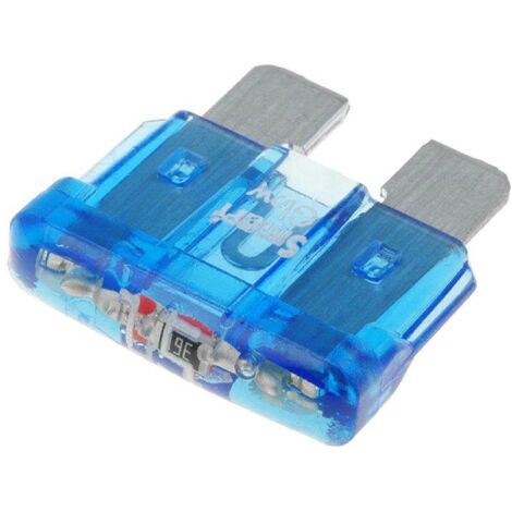 Fusible 15A 19mm avec LED x10