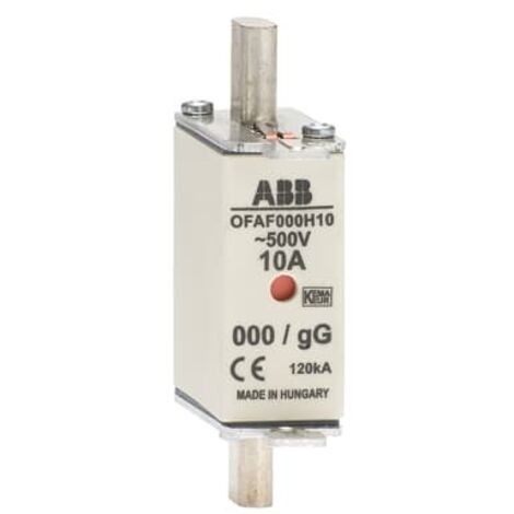 Fusible 20A ABB NH000 500V ( Prix pour Boîte de 9 )