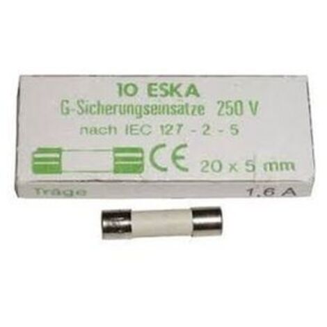 FUSIBLE 5x20x1.6A POUR MICRO-ONDES DIVERS MARQUES