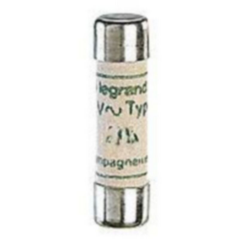 Legrand - fusible cartouche cylindrique - 8 x 32 - 6 ampères - type am