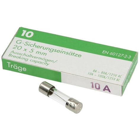 Fusible à action retardée 10A 250V
