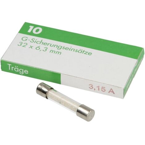 Fusible à action retardée 3,15A 250 V