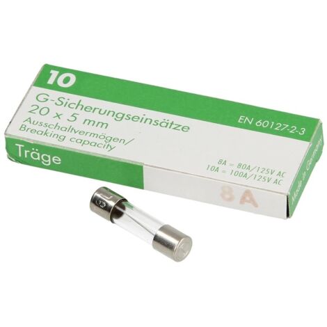 Fusible à action retardée 8A 250V