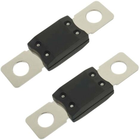 Fusible à Haute Intensité 60A pour Voitures, Camions, Véhicules de Construction, Bus, Caravanes (Lot de 2 Fusibles 60A)