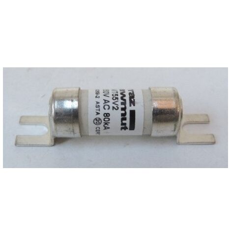 Fusible A1 gG 2A Sans indicateur 550 AC / 250 DCV (à l'unité) FERRAZ SHAWMUT E1006576