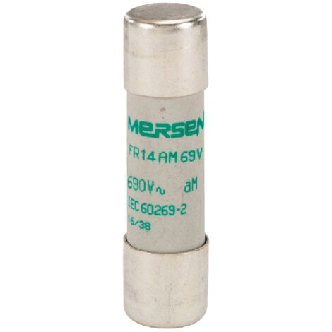 fusible cartouche - 14 x 51 - am - 25a - 690v - boite de 10 - mersen e219769