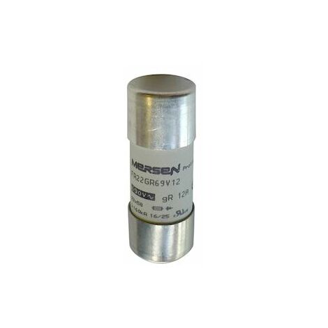 fusible cartouche - 22 x 58 - gr - 80a - 690v - avec percuteur - mersen e1018628