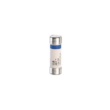 Legrand – Cartouche cylindrique type gG 10x38mm 16A – Haut pouvoir de coupure 100000A – Conforme EN 60269 – Pour installations industrielles