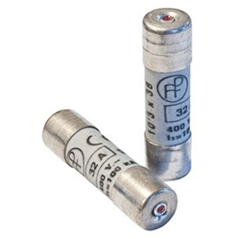 Fusible cilíndrico 10x38 sin indicador 32A A214107J