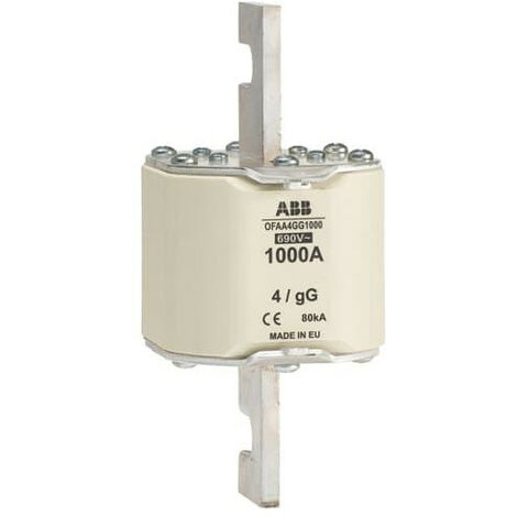 Fusible Couteau 1000A AM Taille 4 690V 1SCA022776R1000 ABB 925266
