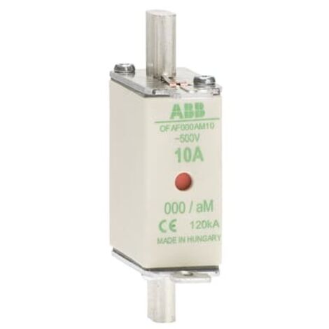 Fusible Couteau 25A AM Taille 000 500V 1SCA022652R0950 ABB 921082