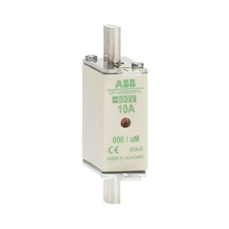 Fusible Couteau 32A AM Taille 000 690V 1SCA022660R8610 ABB 921291