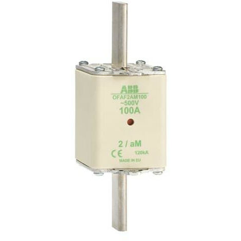 Fusible Couteau 400A AM Taille 2 500V 1SCA022697R9510 ABB 922270