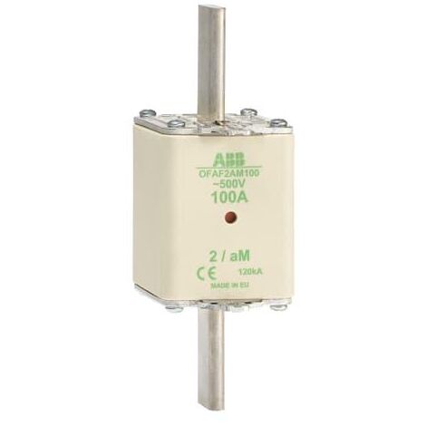 Fusible Couteau 500A AM Taille 2 500V 1SCA022697R9600 ABB 922271