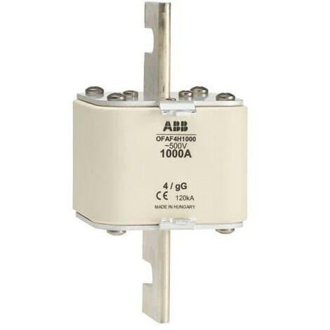 Fusible Couteau 500A GG Taille 4 500V 1SCA022627R7410 ABB 920622