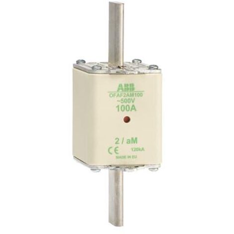 Fusible Couteau 80A AM Taille 2 500V 1SCA022697R8540 ABB 922260