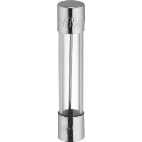 FUSIBLE DE VIDRIO. RAP. DIÁMETRO 6MM-LONGITUD 32MM-15A-250V-3 PIEZAS